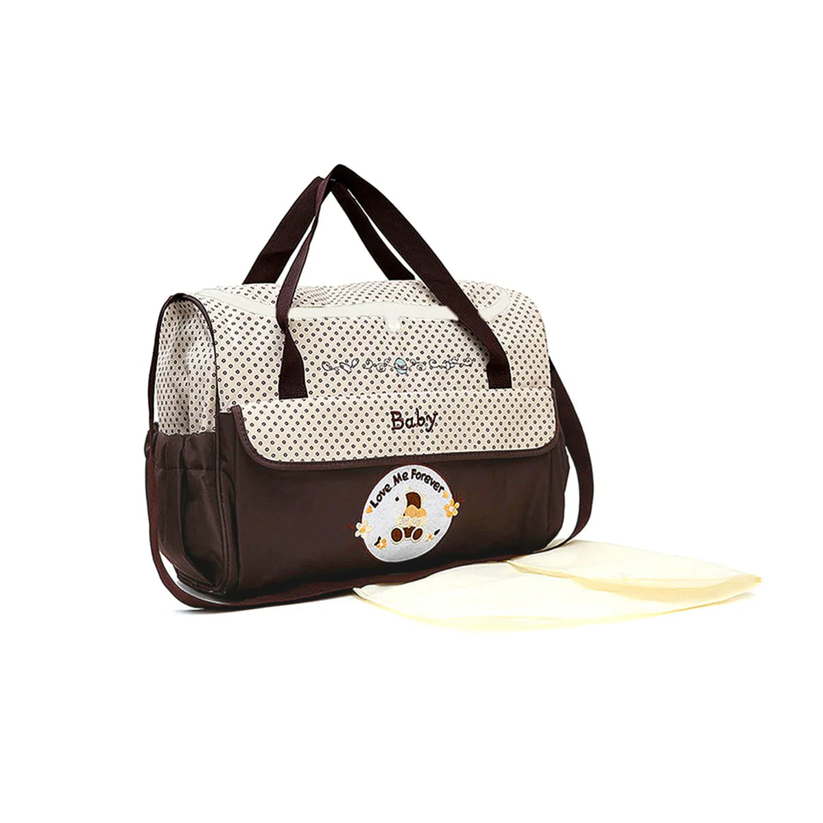 Cartoon Bear Mommy Diaper Bag – Lightweight Large Capacity Bag