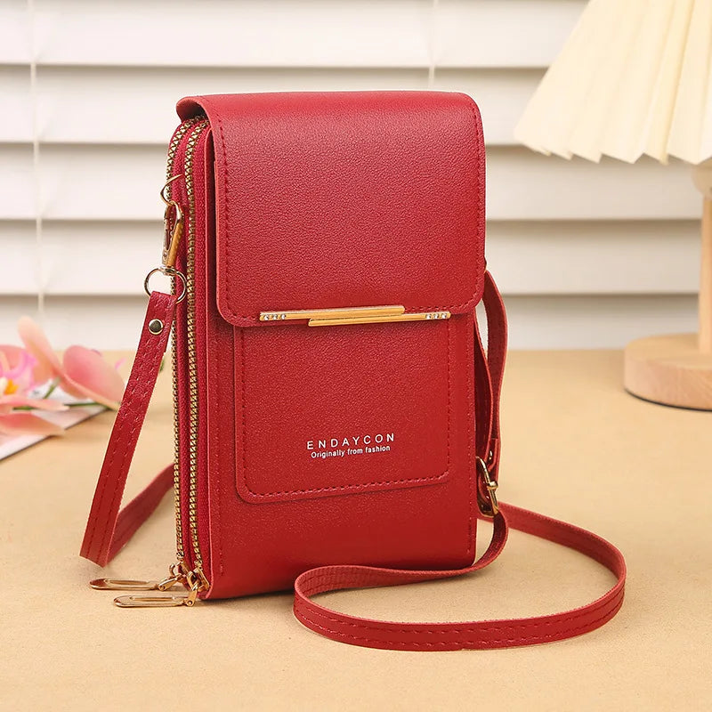 Fashion Phone Bag – Touchscreen & Card Holder Crossbody