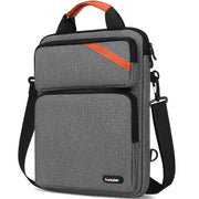 Double Pocket Laptop Shoulder Bag for 12.9–13.3 Inch MacBook & Tablet