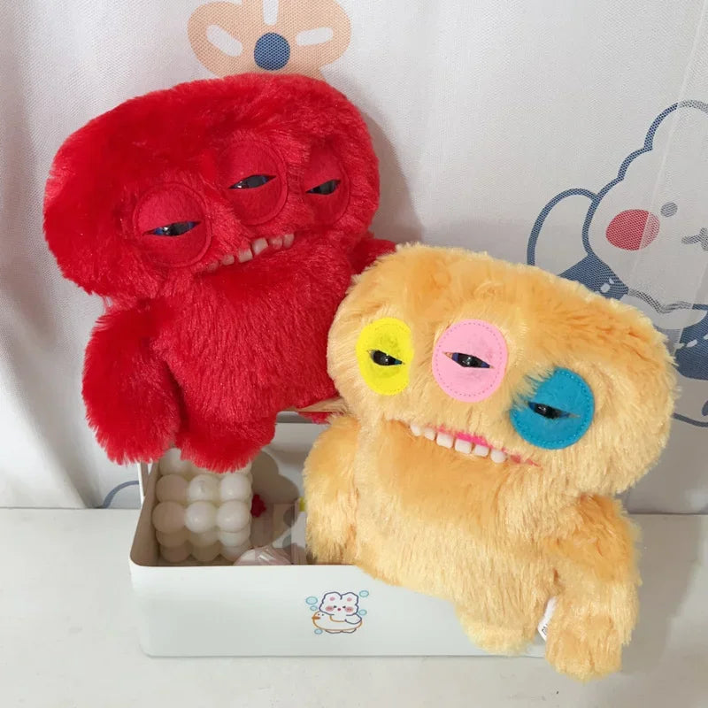 Crazy Monster Plush Toy – Rainbow Rabbit Ugly Cute Plush Doll