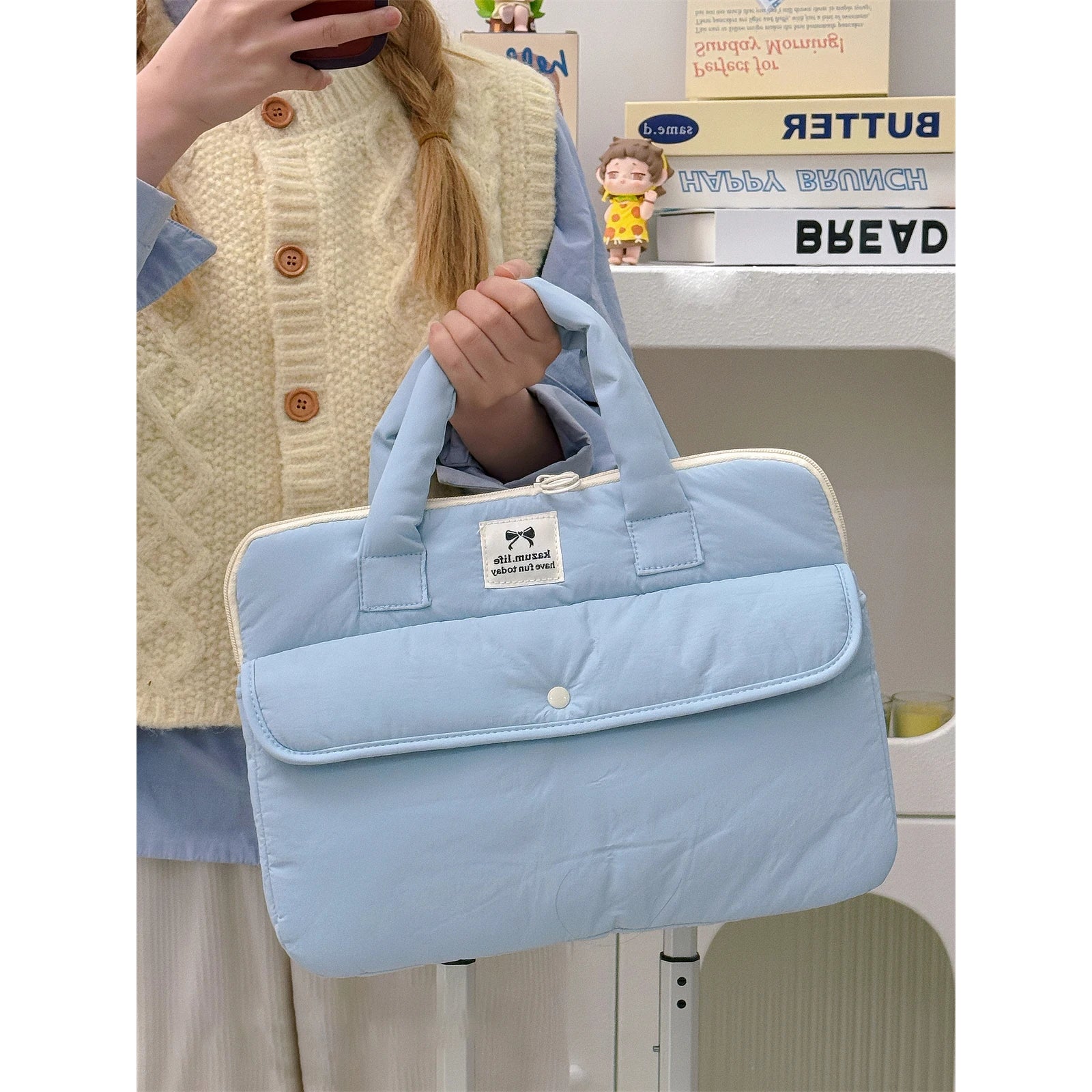 Stylish Laptop Pouch for Girls – 13 to 15.6 Inch