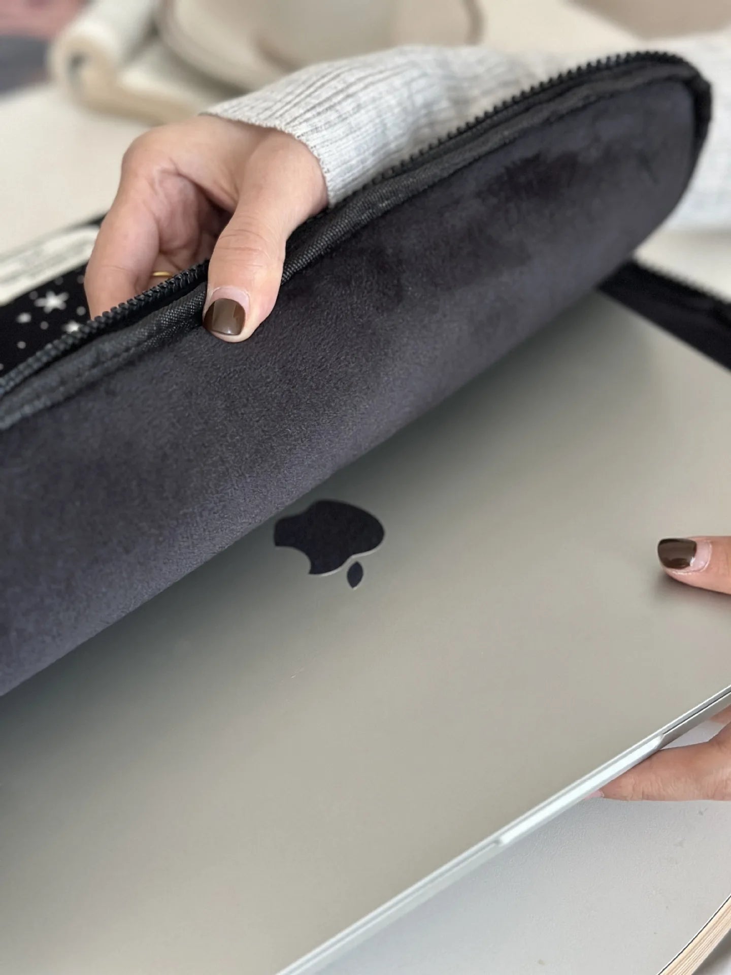 Korean Version Cute Stars Laptop Sleeve 11–15.6 Inch