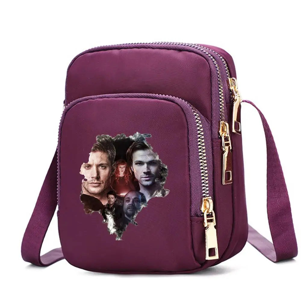 Cute Supernatural Handbag – Small Crossbody Bag