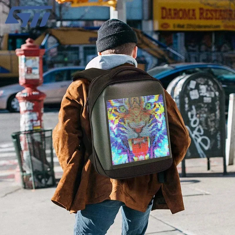 Portable LED Billboard Backpack – Customizable Smart Display for Events