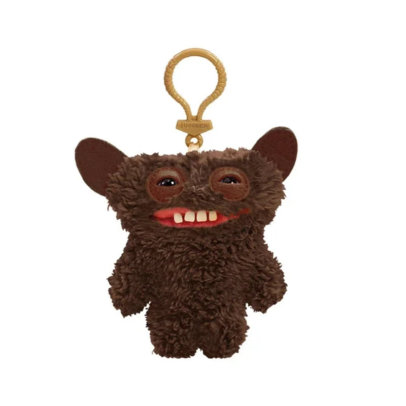 Fuggler Monster Plush Keychain – Cute Ugly Stuffed Pendant
