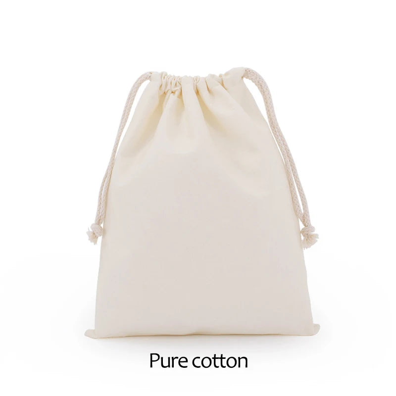 Multi-Purpose Cotton Drawstring Bag