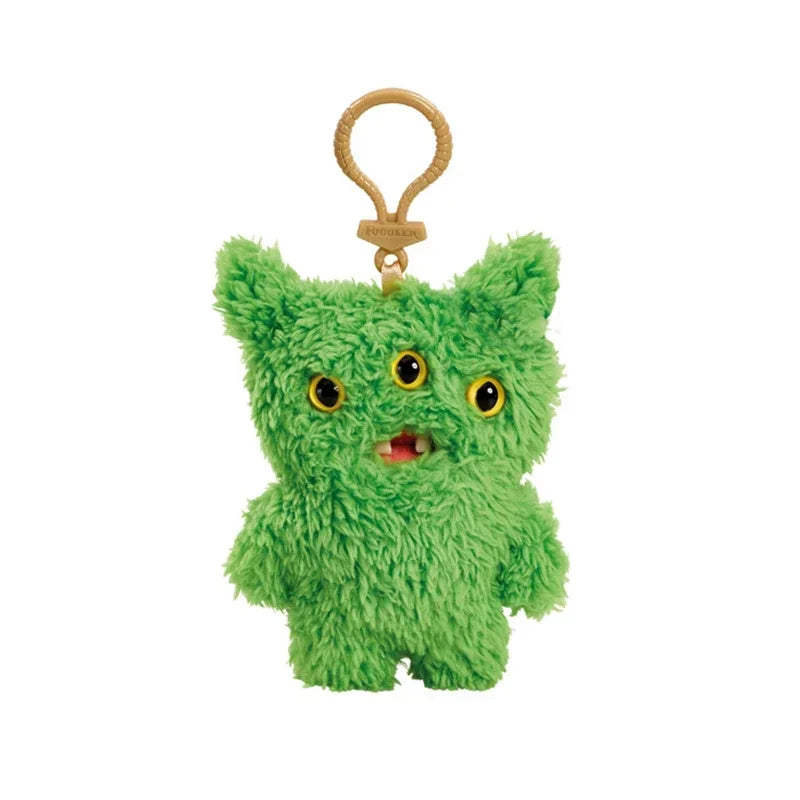 Fuggler Monster Plush Keychain – Cute Ugly Stuffed Pendant