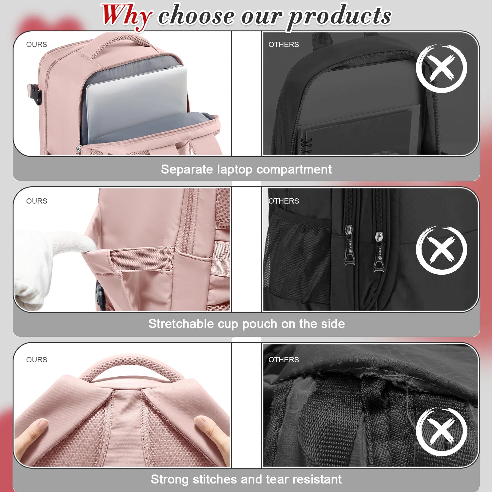 Flight-Friendly Travel Backpack – Carry-On with Comfort