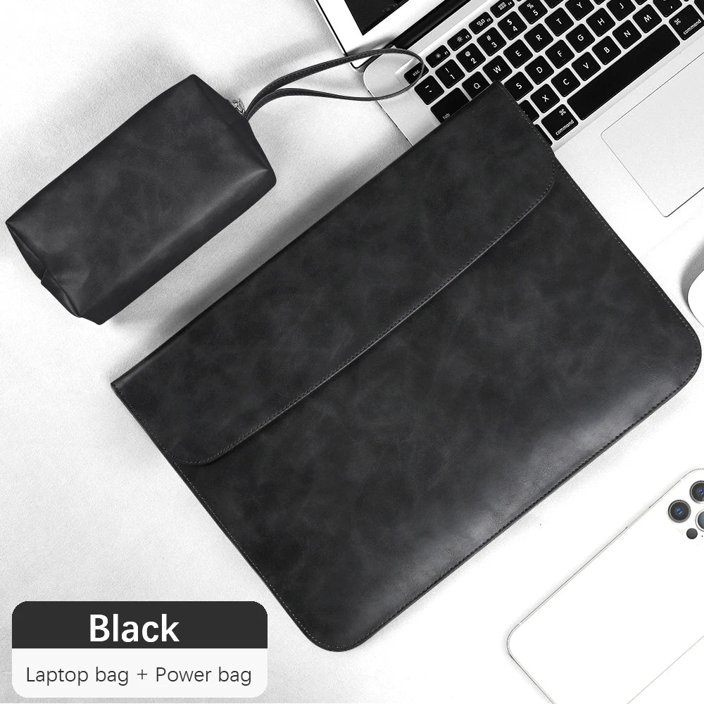 Laptop Sleeve for MacBook Air 13 M1 M2 M3 M4 & Pro 14 16 – Slim Waterproof Laptop Bag