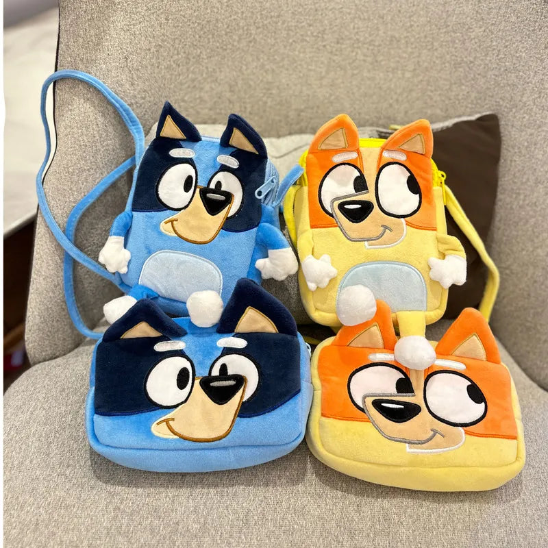 Bluey and Bingo Cartoon Backpack Set for Kids