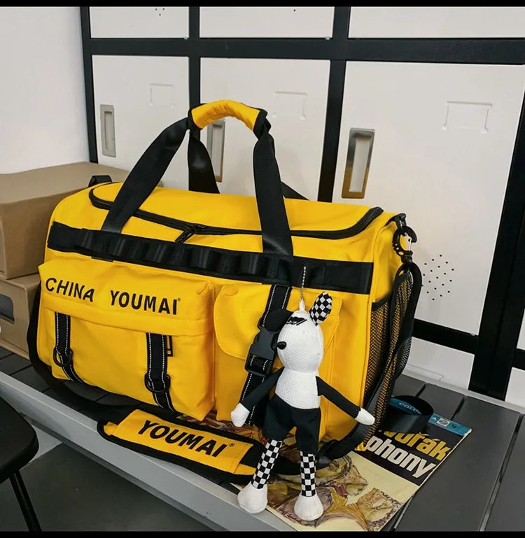 Spacious Travel Duffle Bag-Casual Waterproof Bag