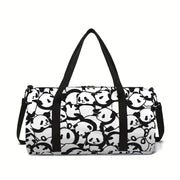 3D Cartoon Panda Travel Duffel Bag – Cute Hand Luggage