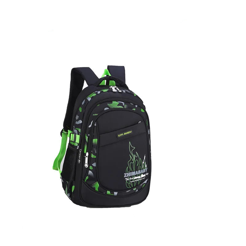 Waterproof School Backpack for Kids 6–12 Years – Lightweight Large Capacity bag