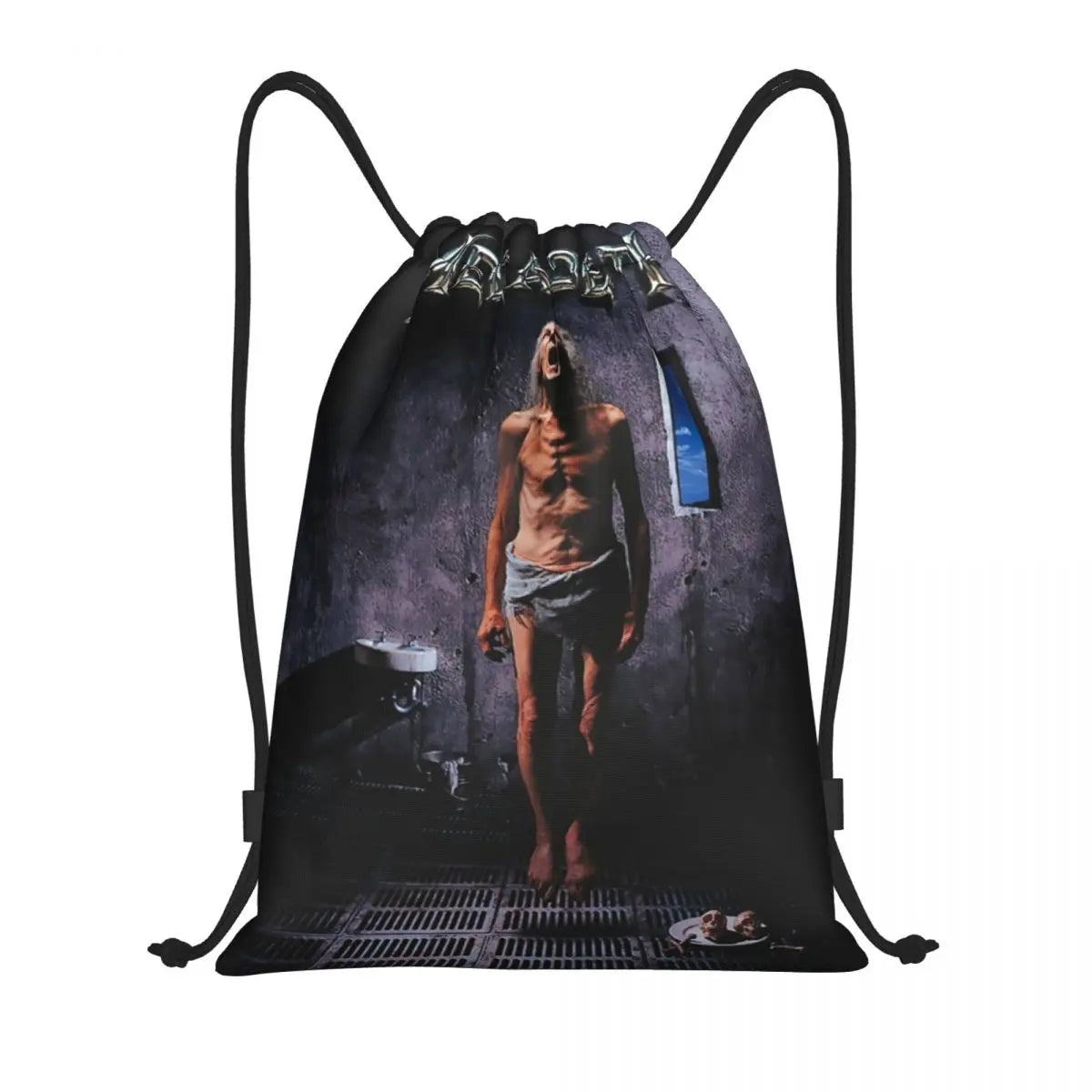 Rock Band Drawstring Bag
