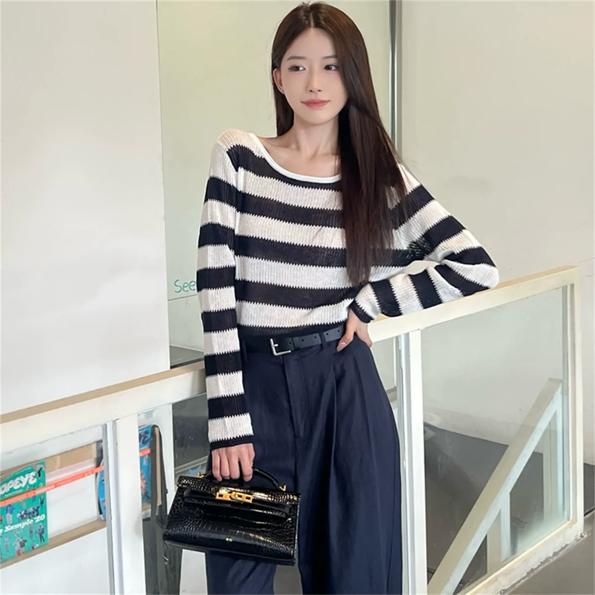 Designer Crossbody Bag – Crocodile Leather Handbag