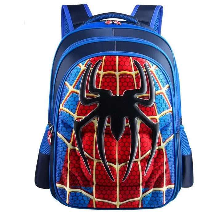 Spider King 3D Kids Backpack - Durable and Stylish Design