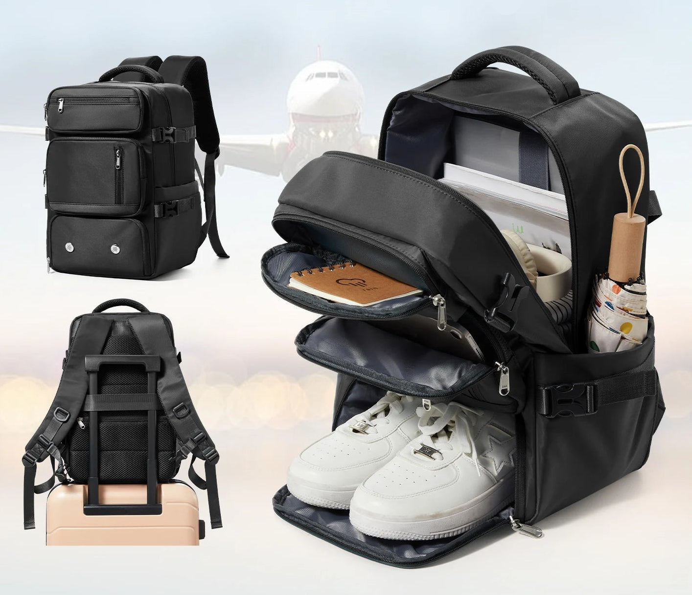 Secure Travel Cabin Backpack