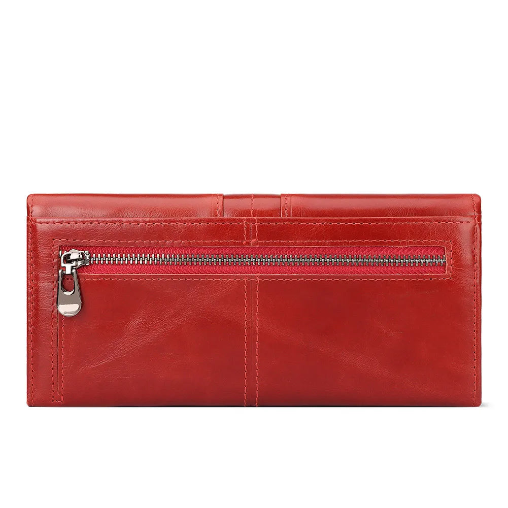 Fashionable Leather Clutch Wallet