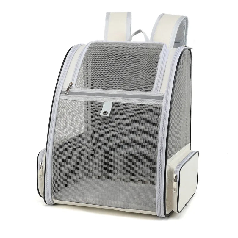Lightweight Pet Carrier Backpack – Outdoor Travel Bag for Cats