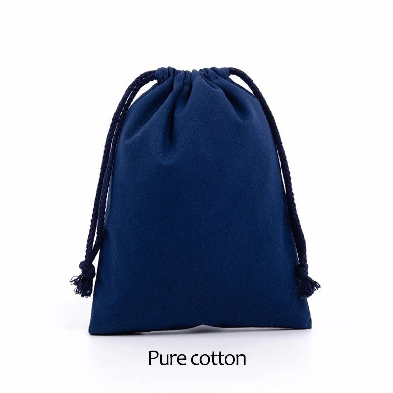 Plain Cotton Canvas Drawstring Bag