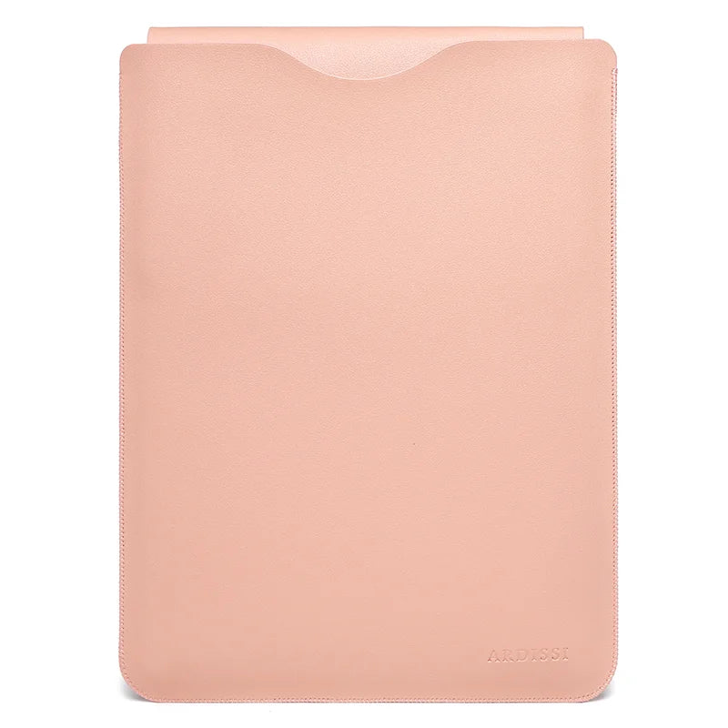 Vegan Leather Laptop Sleeve Case Set for MacBook Air/Pro M1 M2 13–16 Inch & iPad 11–12.9 Inch