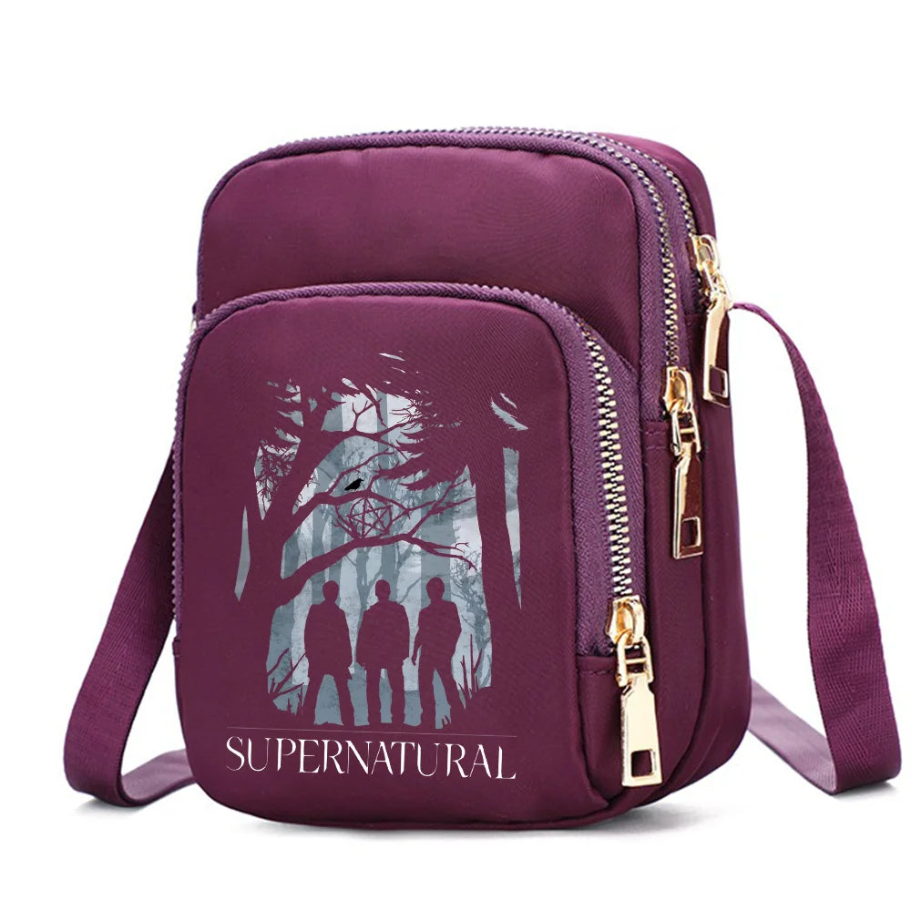 Cute Supernatural Handbag – Small Crossbody Bag