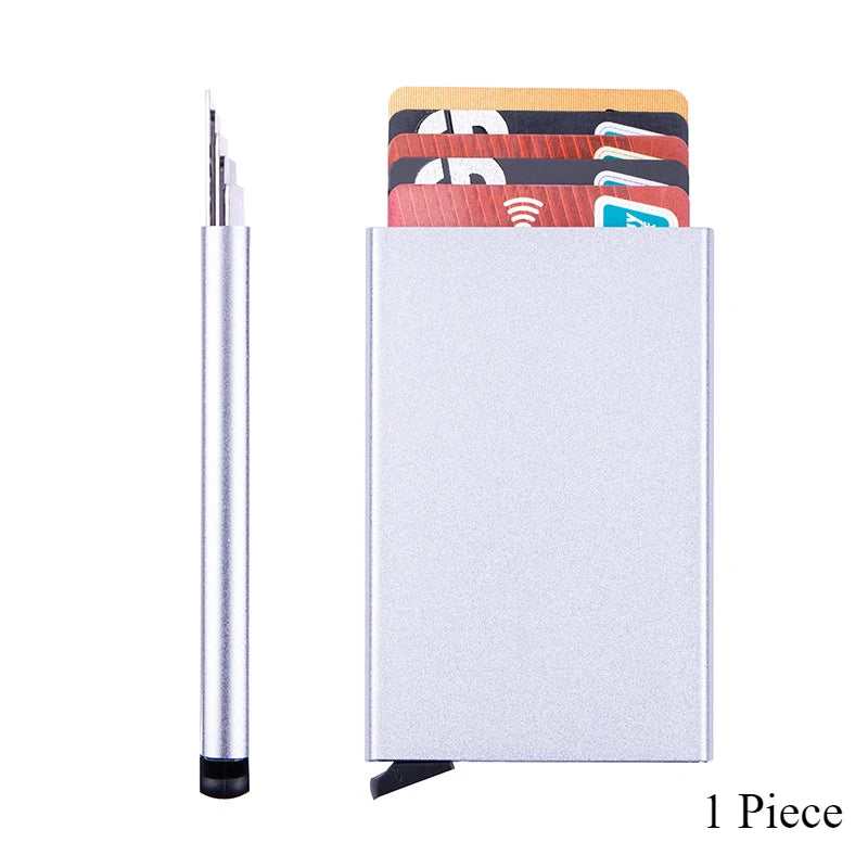RFID Slim Metal Card Holder Wallet