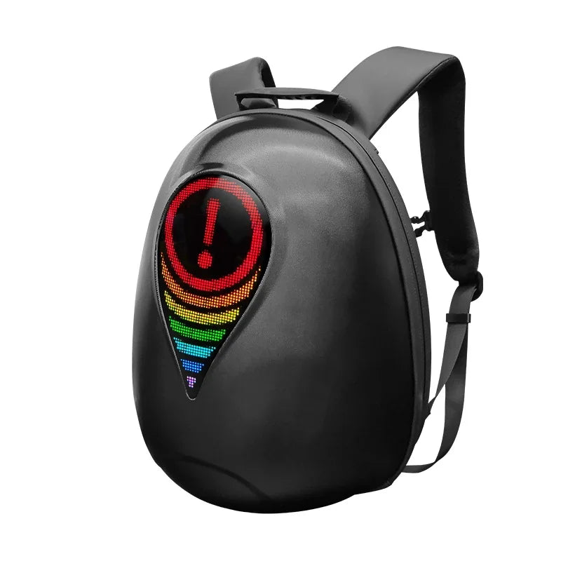 Multifunctional LED Backpack – Laptop, Travel & Motorcycle Helmet Bag