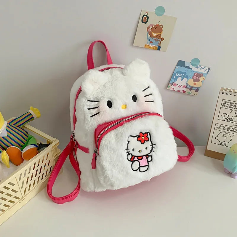 Plush Doll Backpack–Cute Cartoon Sweet Birthday Backpack