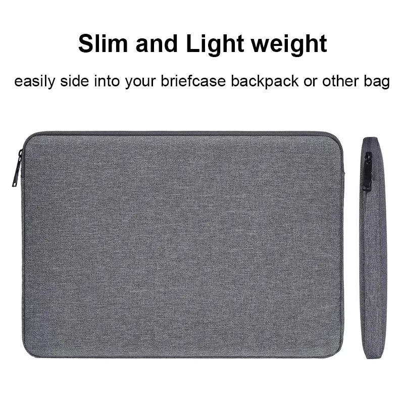 Waterproof Portable Laptop Sleeve Bag Cover for MacBook Xiaomi – 11 to 15.6 Inch