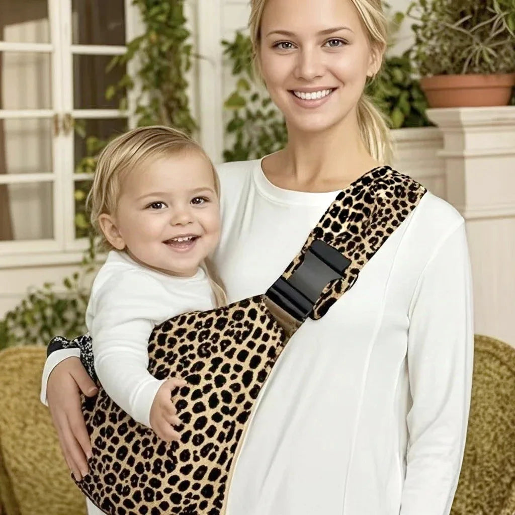 Portable Baby Carrier Wrap – Adjustable Infant Sling