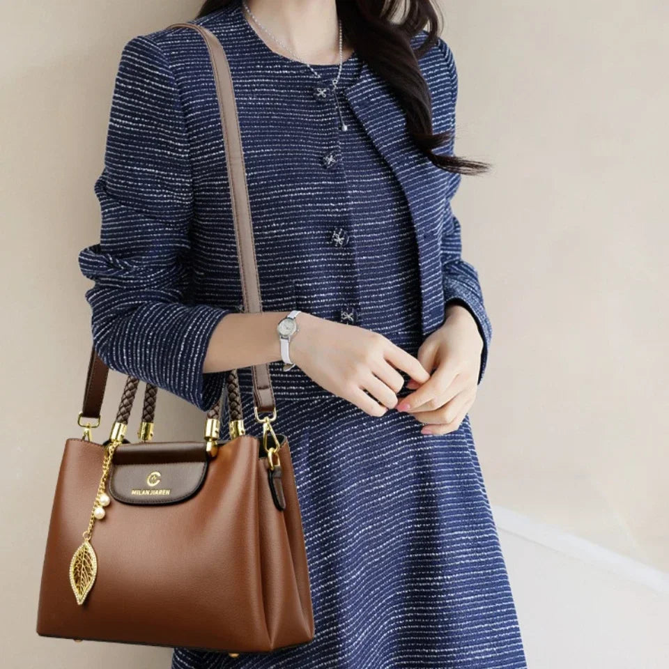 Vintage Soft PU Leather HandBag