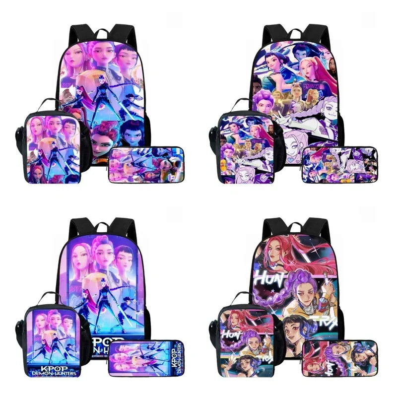 Disney KPop Demon Hunters Backpack Set