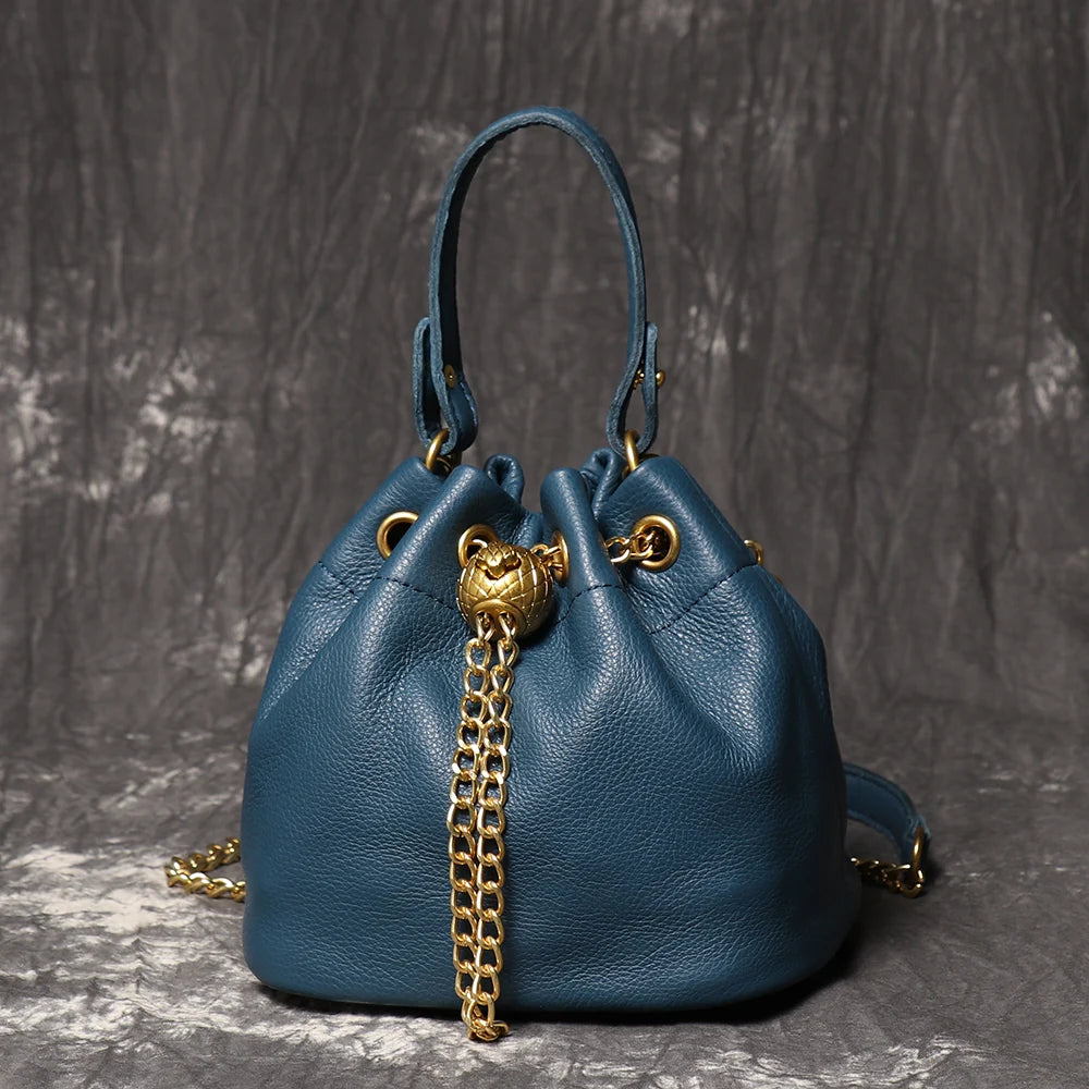 Genuine Leather Shoulder Bag