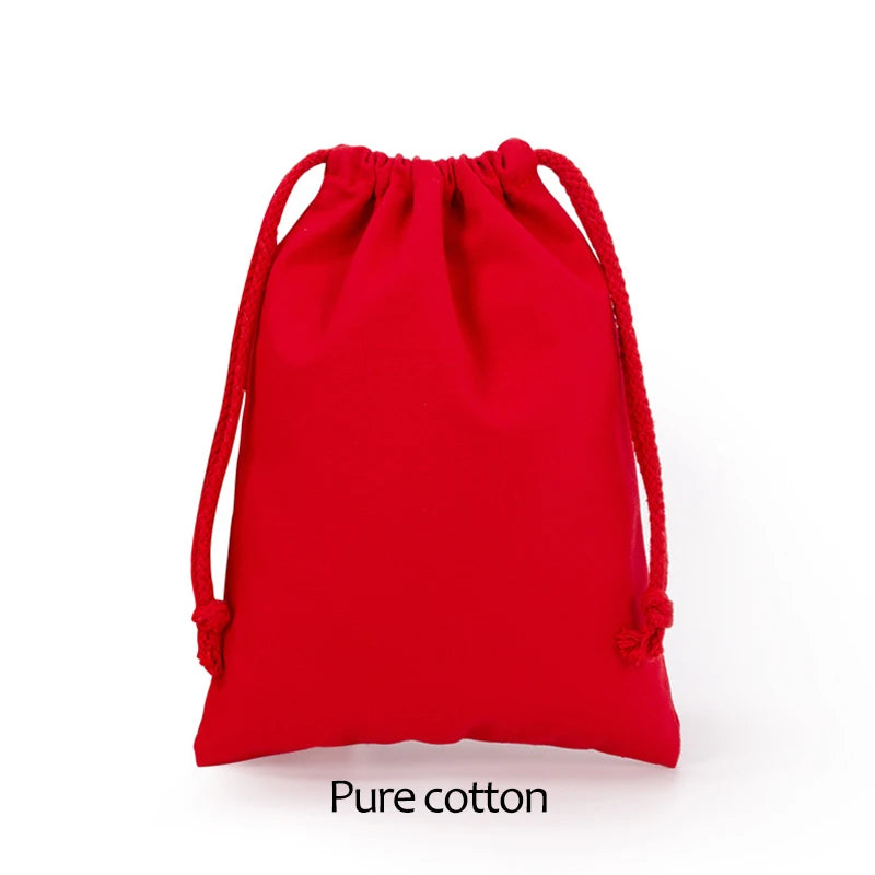 Plain Cotton Canvas Drawstring Bag