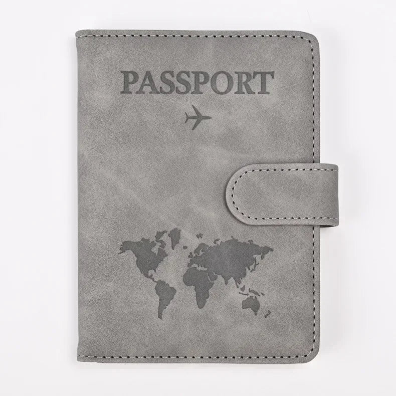Vintage Marble Passport Holder