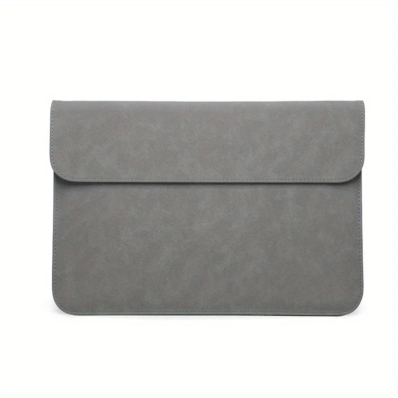 Premium PU Leather Sleeve for MacBook Air & Pro (M1/M2/M3) – 13 to 16 Inch Laptop Bag