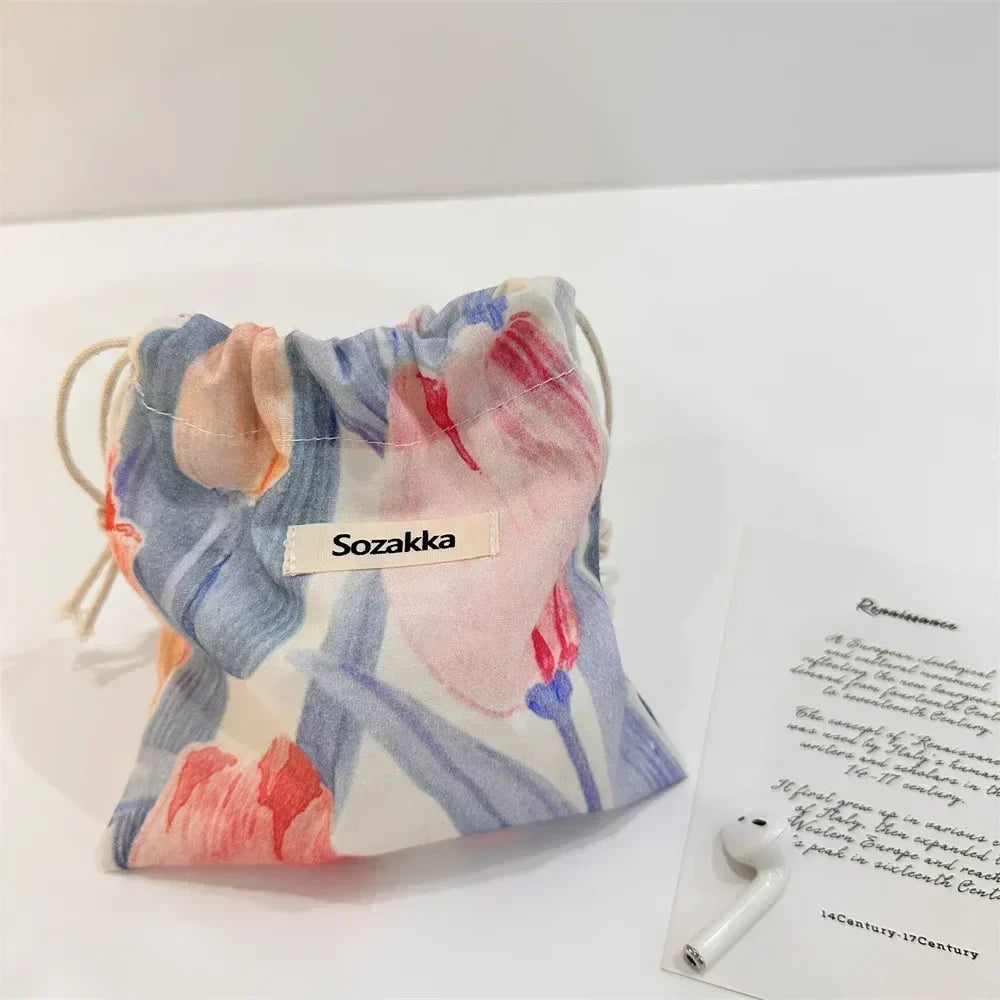 Foldable Drawstring Bag