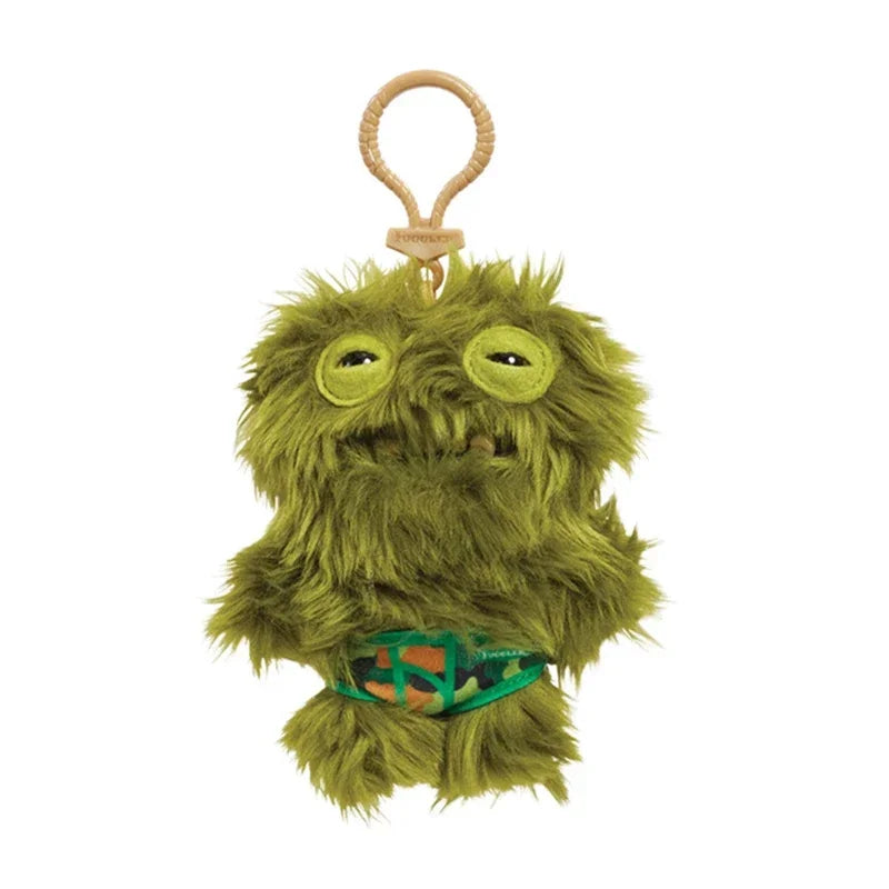 Fuggler Monster Plush Keychain – Cute Ugly Stuffed Pendant
