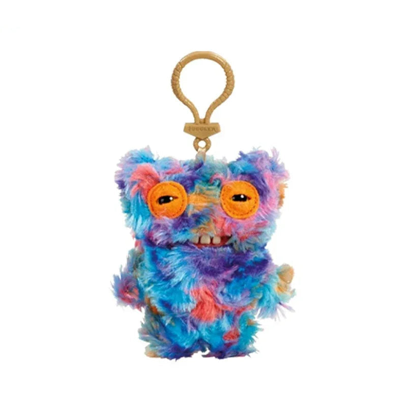 Fuggler Monster Plush Keychain – Cute Ugly Stuffed Pendant