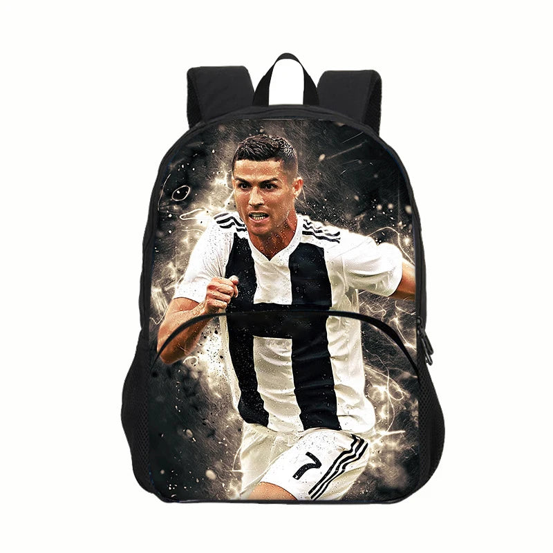 Ronaldo Kids Backpack – CR7 Football Star School Bag