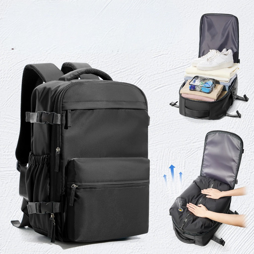 Air Compression Travel Bag – 15.6” Laptop Backpack