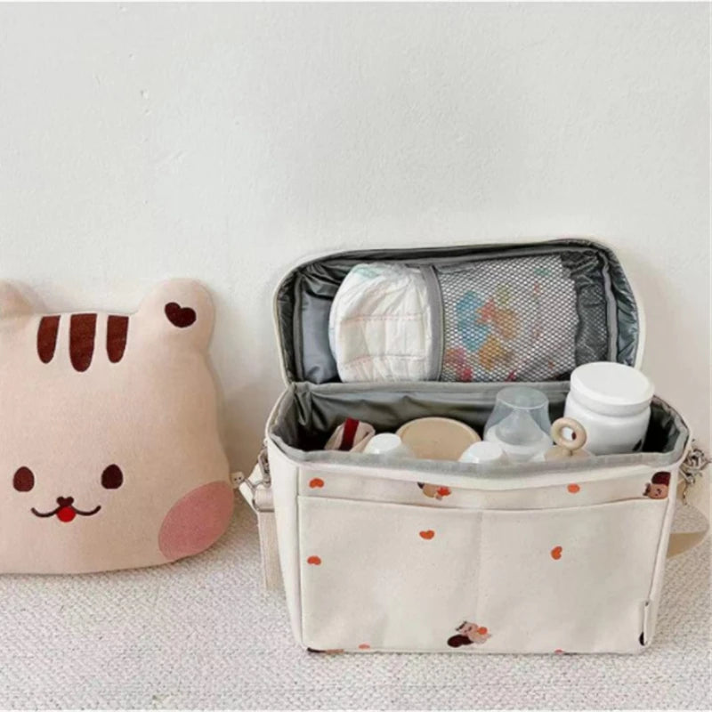 Portable Baby Feeding Bottle Bag – Insulated Nappy & Diaper Organizer