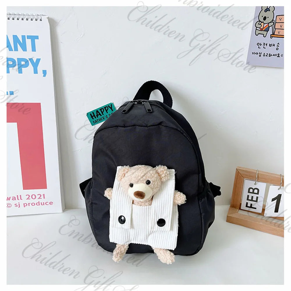 Kids Cartoon Backpack – Custom Embroidered Name Baby Bag