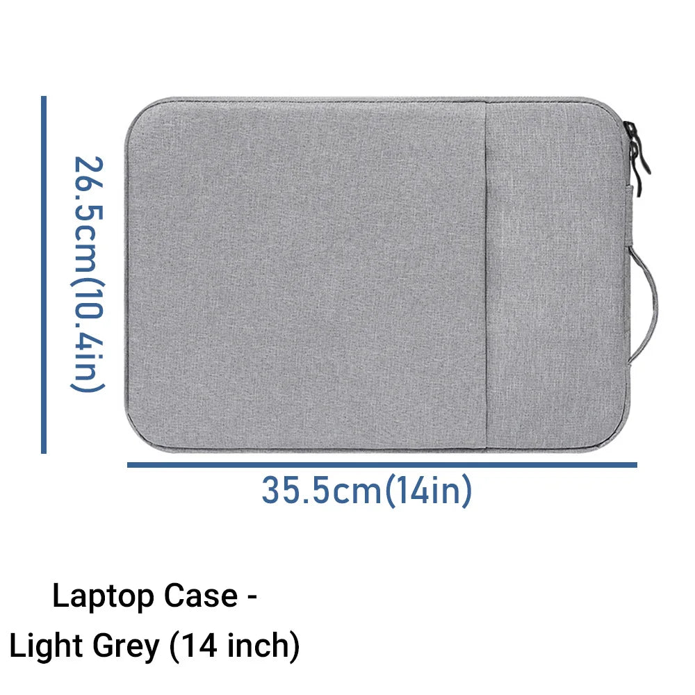 Universal Laptop Sleeve Bag – Waterproof Notebook Case for 11–15.6 Inch Laptops