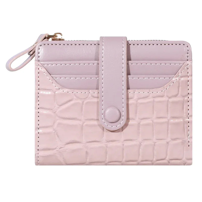Croco Pattern PU Leather Wallet