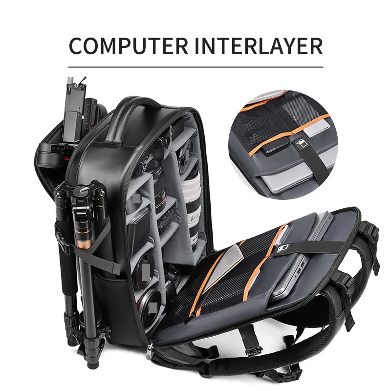 40L Professional SLR Camera Backpack – Waterproof Travel Bag