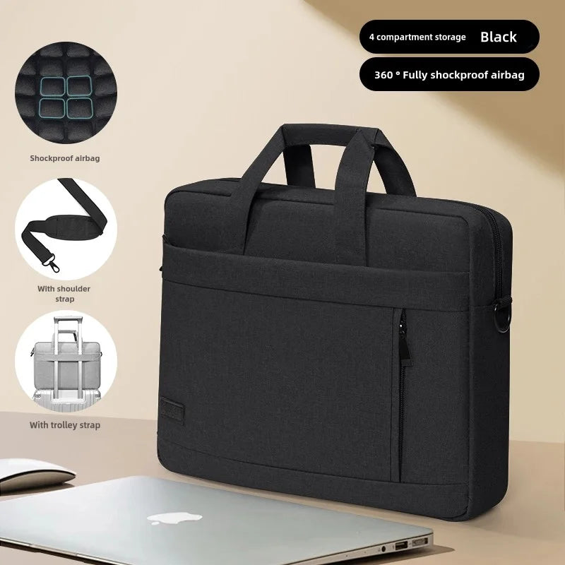 Durable Laptop Bag – 13/15/17 Inch Tote & Briefcase for MacBook, Dell