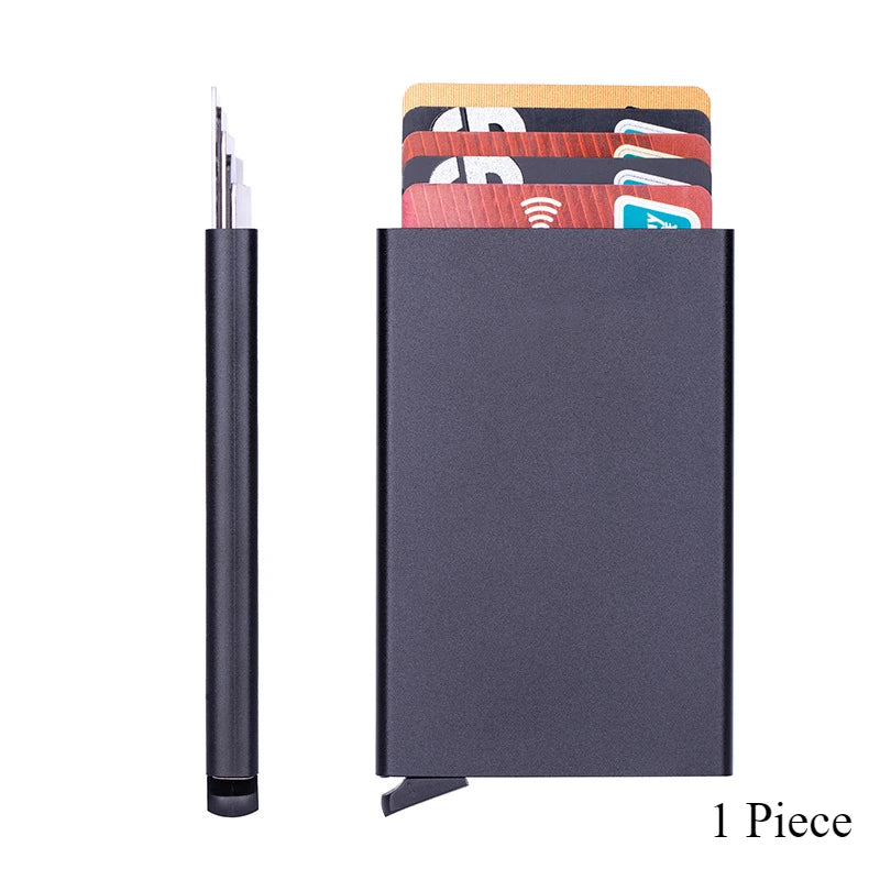 RFID Slim Metal Card Holder Wallet