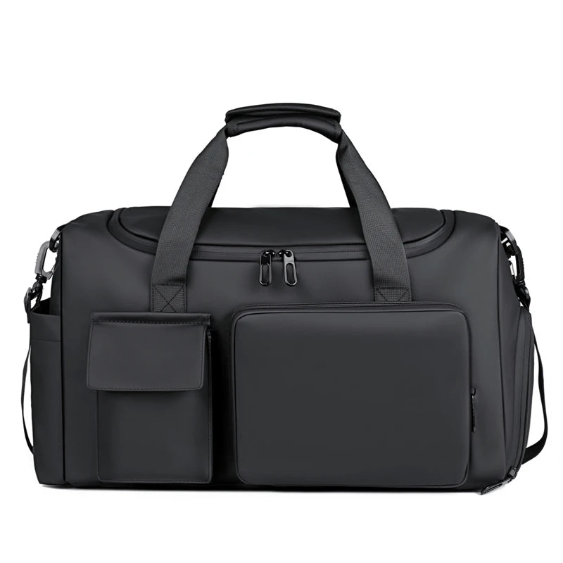 Fitness Gym Bag with Shoe Compartment – Dry Wet Sports Travel Handbag